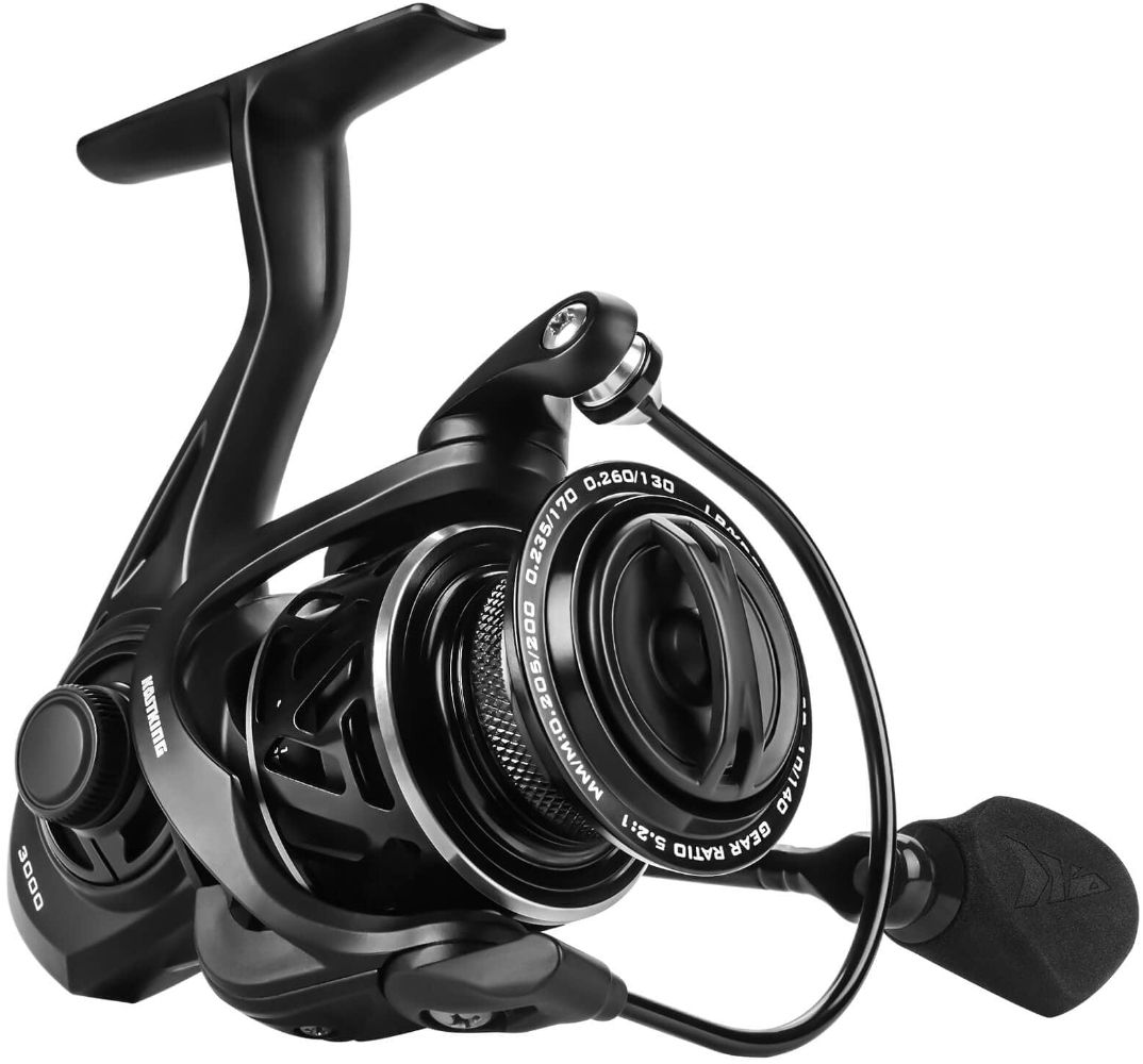 KastKing 1000 Zephyr Spinning Reel - Black