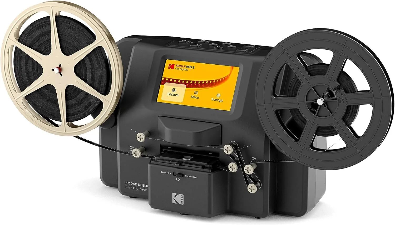 Kodak REELS Film Digitizer for 8mm & Super 8 Film - Black