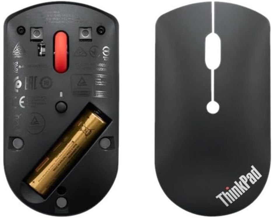 Lenovo ThinkPad Bluetooth Silent Mouse 4Y50X88822 - Black
