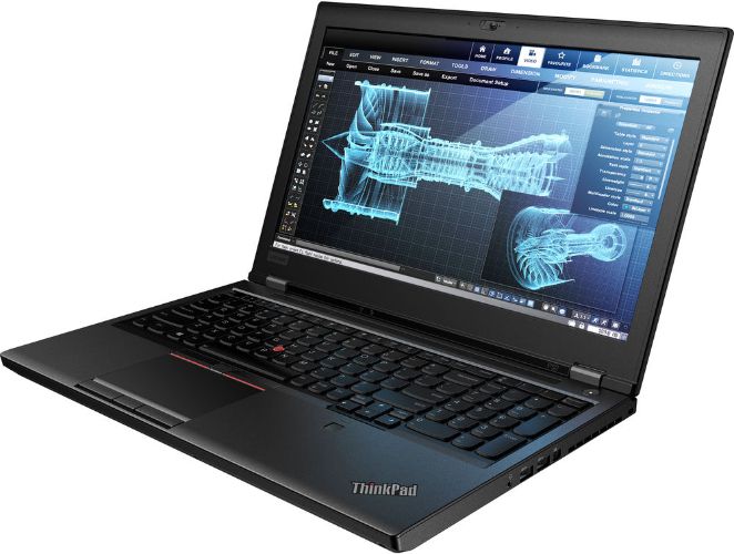 Lenovo ThinkPad P52 Mobile Workstation Laptop 15.6" - Black - Intel Xeon E-2176M 2.7GHz - 64GB RAM - 256GB