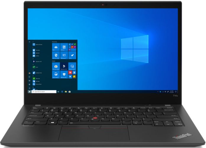 Lenovo ThinkPad T14s Gen 1 (AMD) Laptop 14" - Black - AMD Ryzen 5 PRO 4650U 2.1GHz - 8GB RAM - 256GB