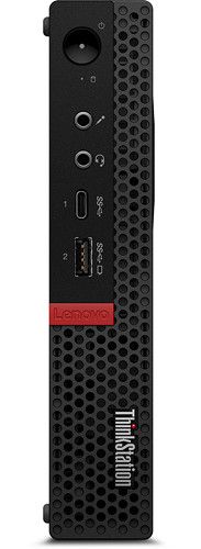 Lenovo ThinkStation P330 Tiny Workstation Mini PC - Intel® Core™ i7-8700T 2.4GHz - 512GB - Black - 16GB RAM