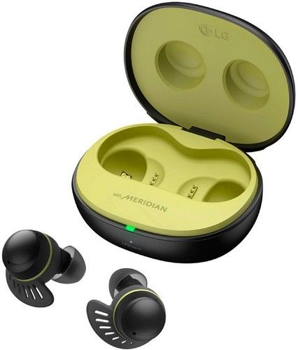 LG TF8Q Tone Free Fit Wireless Earbuds - Black