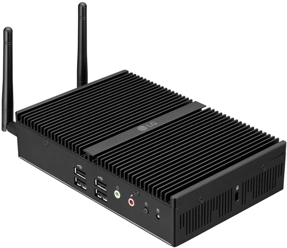 LG Thin Client CK500N-3C Desktop - Intel Celeron J4105 1.5GHz - 32GB - Black - 4GB RAM