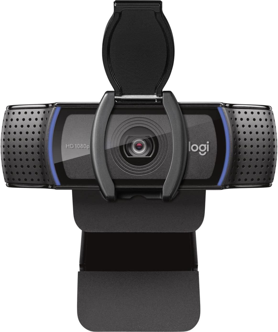 Logitech C920e Mic-Enabled Webcam for Zoom - Black