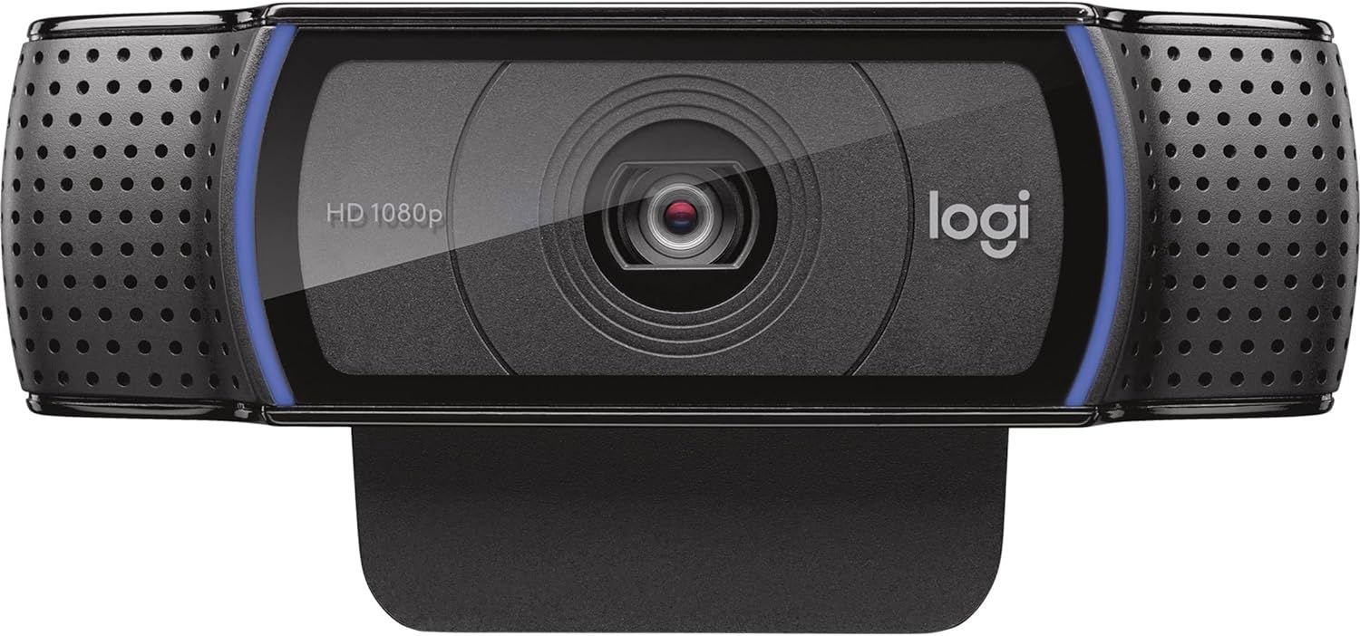Logitech C920e Mic-Enabled Webcam for Zoom - Black