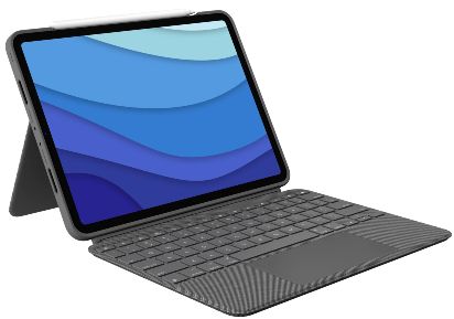 Logitech Combo Touch for iPad Pro 12.9" - Oxford Gray - Very Good