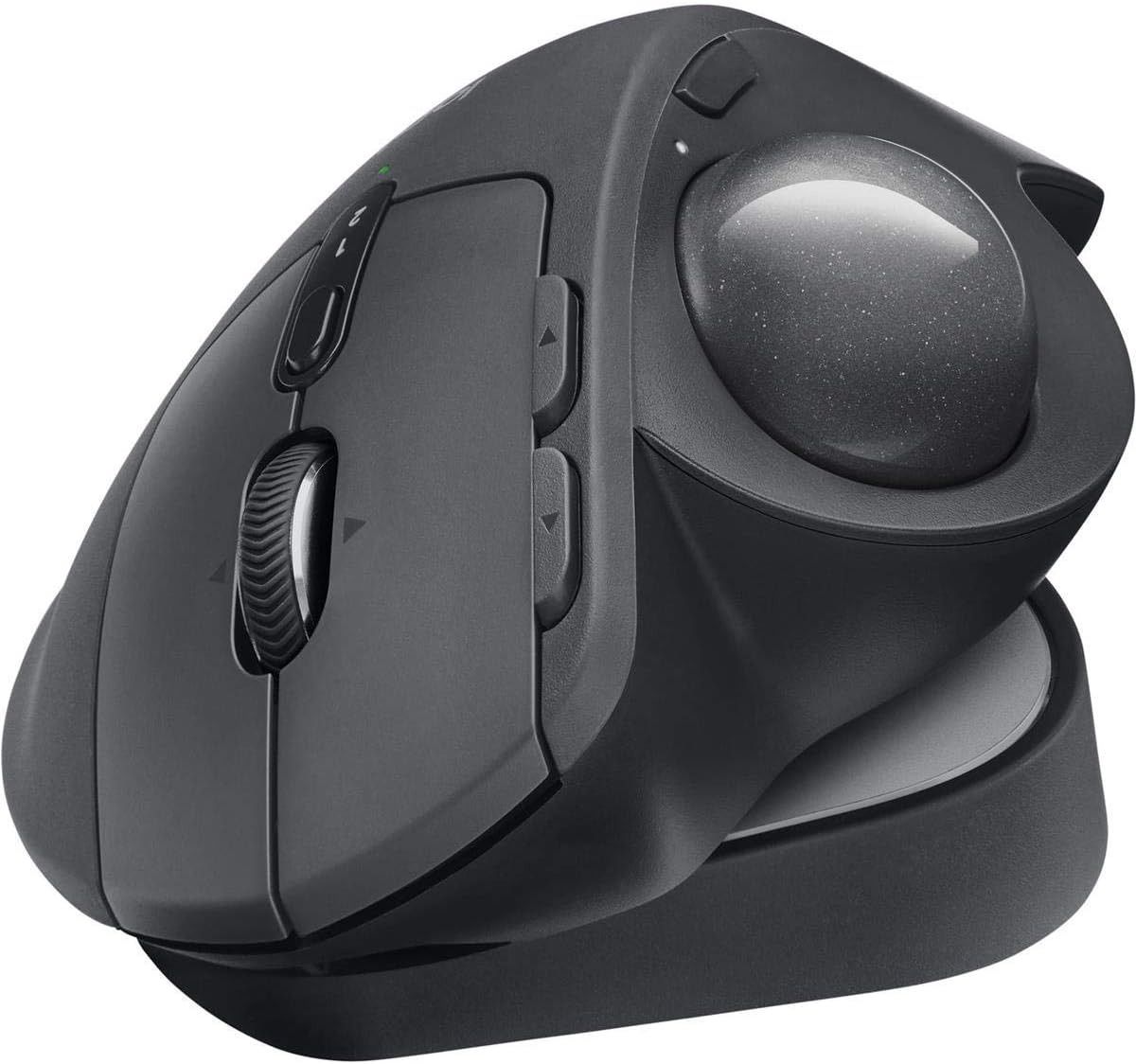Logitech for Creators Logitech MX Ergo Plus Wireless Trackball Mouse - Black