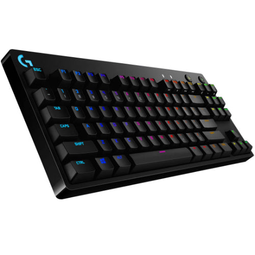 Logitech Pro X Mechanical Gaming Keyboard (GX Blue Clicky Switches) - Black