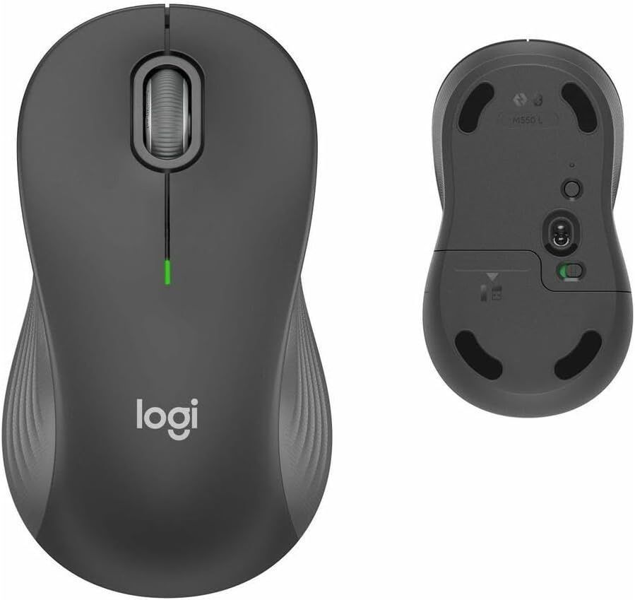 Logitech Wave Keys MK670 Keyboard & Mouse - Black