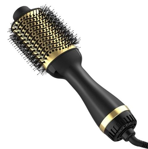 Lpstea SY-BD08 Hair Dryer and Blow Brush - Gold