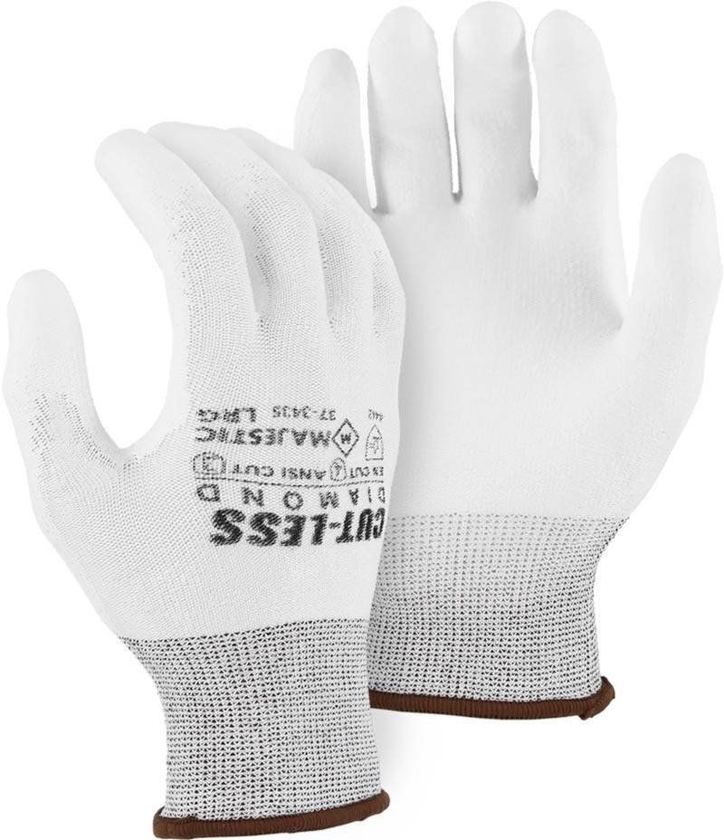 Majestic Dyneema Gloves Cut Level A3 (XL) - White