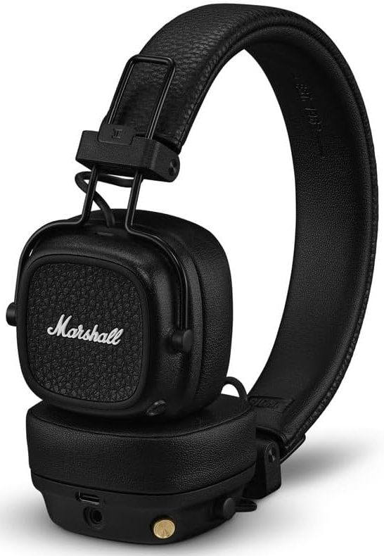 Marshall Major V Wireless On-Ear Headphones - Black