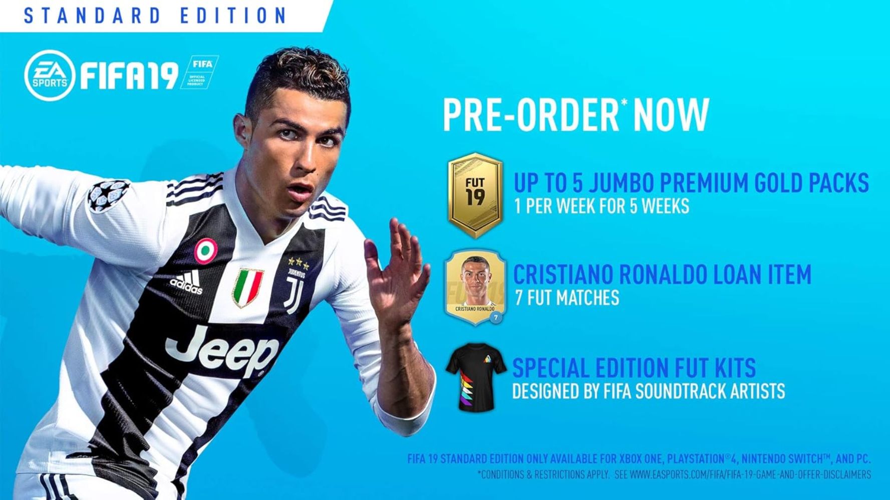 Microsoft Xbox One FIFA 19 Video Game - Green