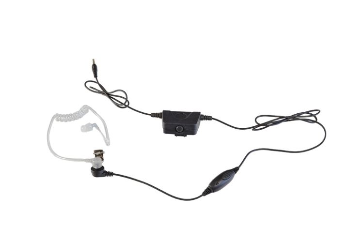 Milicom Acoustic Tube Smart 2-In-1 Single Earphones - Black