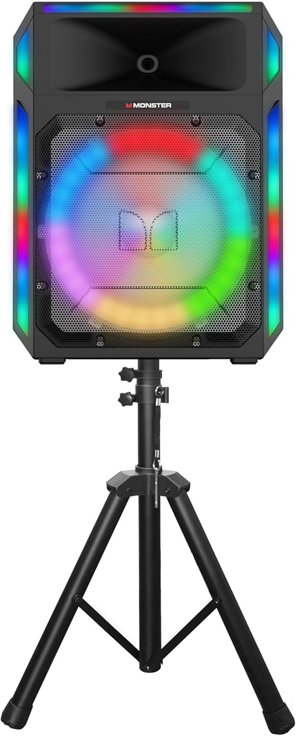 Monster X6 All-in-One Speaker System PA MNX6 - Black