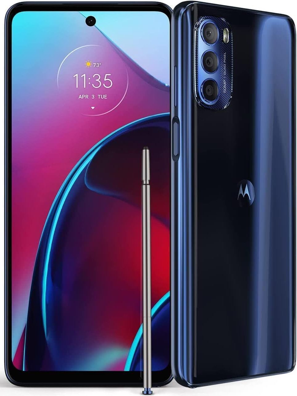 Motorola Moto G Stylus 5G (2022) - 128GB - 4GB RAM - Twilight Blue - Unlocked