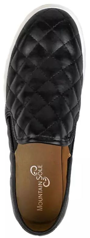 Mountain Sole Women's Slip On Sneaker Size 10 - Black