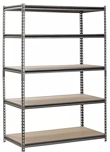 Muscle Rack Garage Steel Shelving Units - Silver Vein