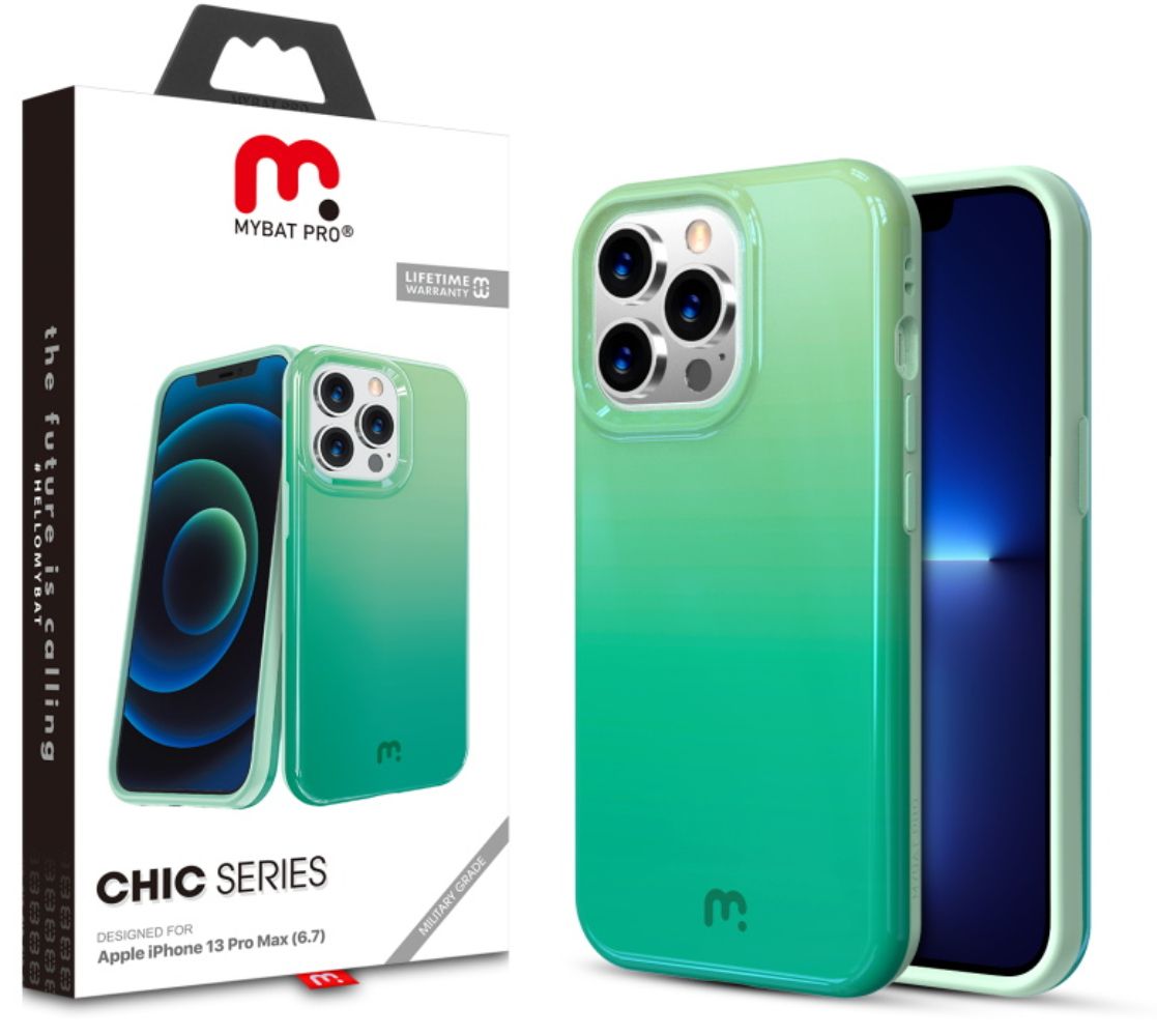 MyBat Pro MyBat Pro Chic Series Phone Case for iPhone 13 Pro Max - Mint