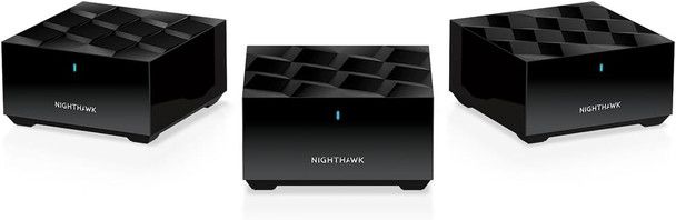 Netgear MK73 Nighthawk Dual-Band AX3000 3-Pack - Black