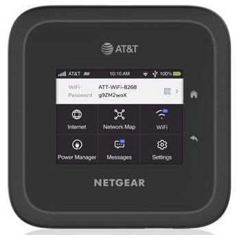 NetGear Nighthawk M6 5G WiFi 6 Mobile Router MR6500 - Black