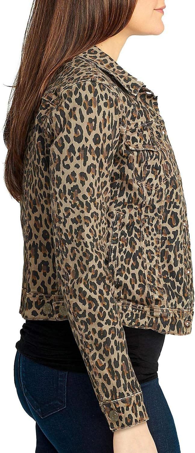 Nine West Jeans Sarah Denim Jacket M - Tan Bengal Bonanza