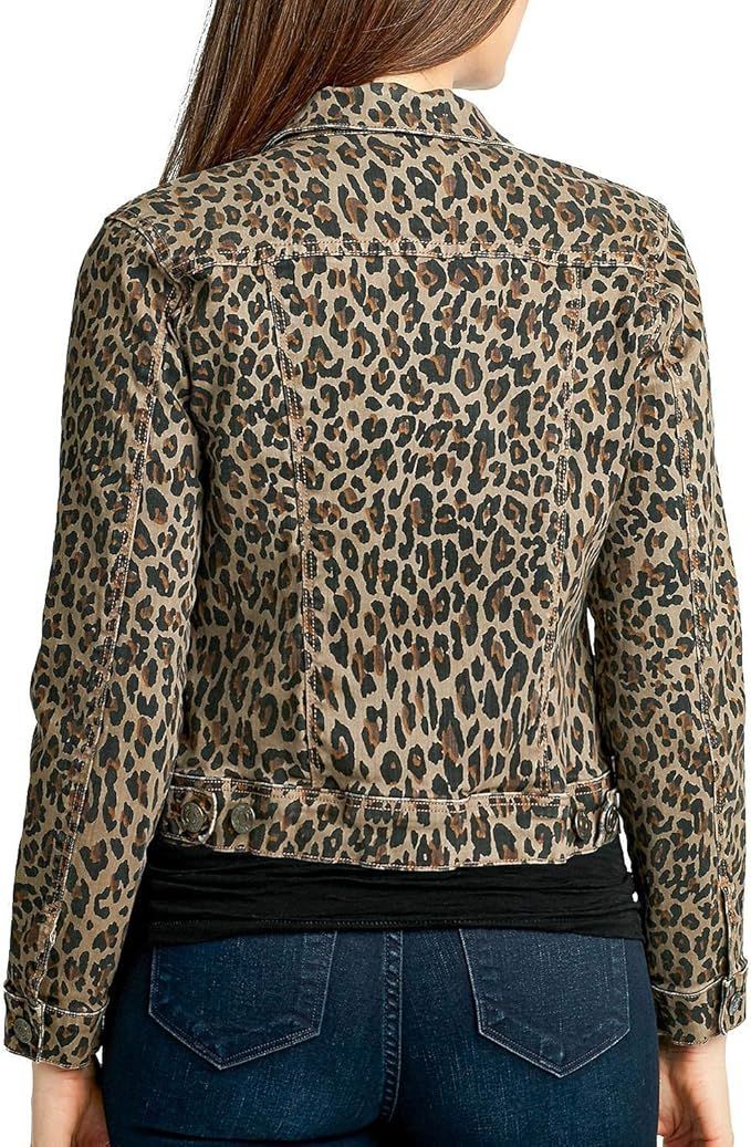 Nine West Jeans Sarah Denim Jacket S - Tan Bengal Bonanza