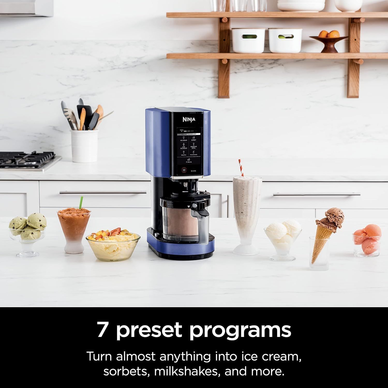 Ninja NC301 CREAMi Ice Cream Maker - Blue