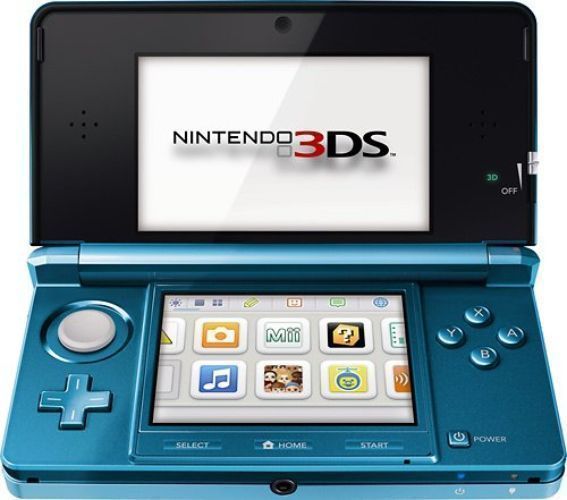 Nintendo 3DS Handheld Gaming Console - 2GB - Aqua Blue