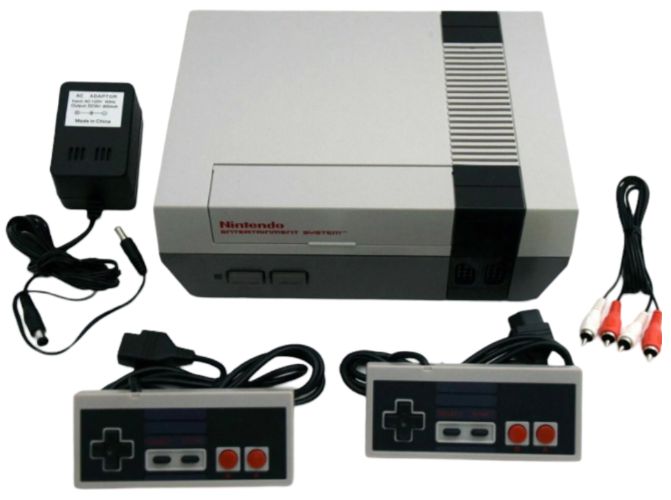 Nintendo Entertainment System (NES) Gaming Console - Gray
