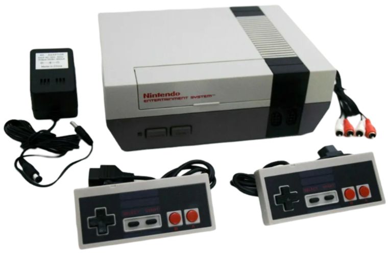 Nintendo Entertainment System (NES) Gaming Console - Gray