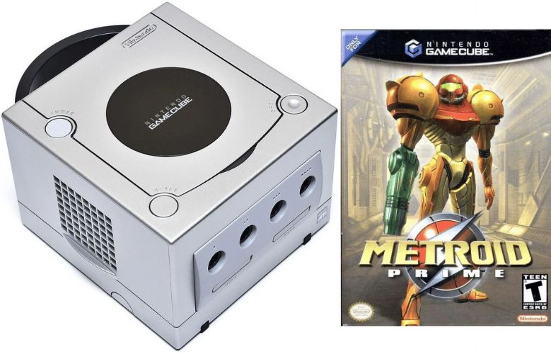 Nintendo GameCube Metroid Prime Bundle - Platinum