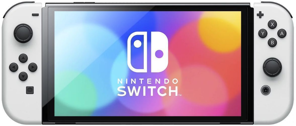 Nintendo Switch OLED Model Handheld Gaming Console - 64GB - White