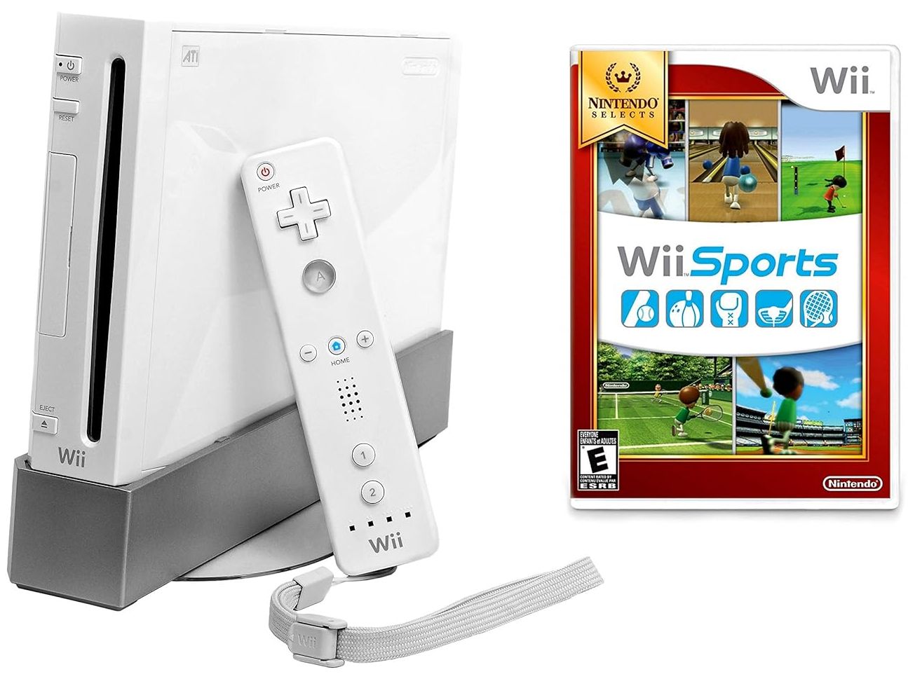 Nintendo Wii Console with Wii Sports - White