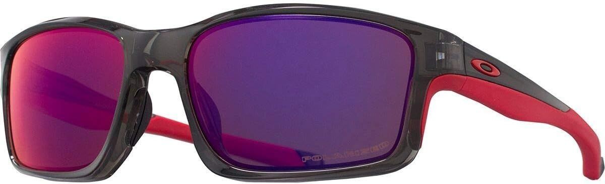 Oakley Chailink Man Sunglasses Polished OO9247 - Oored Irid Polarized / Grey Smoke