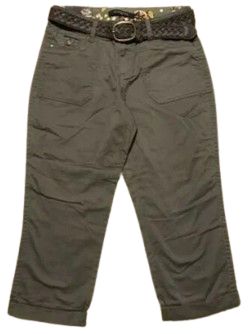One5One Crop Pant Size 14 - Olive