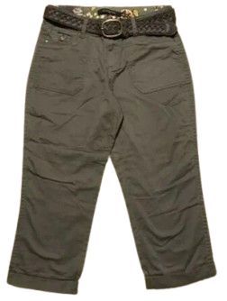 One5One Crop Pant Size 4 - Olive