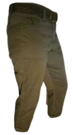 One5One Crop Pant Size 8 - Olive