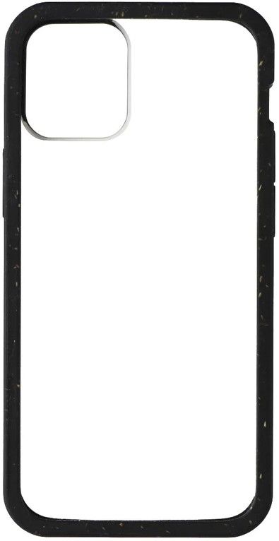 Pela Eco-Friendly Clear Case for Apple iPhone 12 Mini - Black Ridge