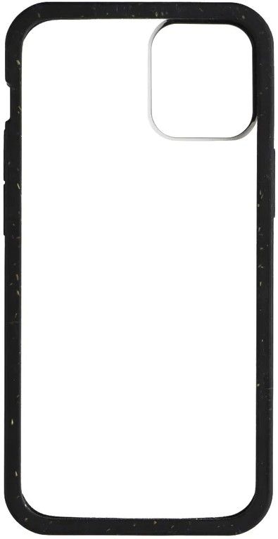 Pela Eco-Friendly Clear Case for Apple iPhone 12 Mini - Black Ridge