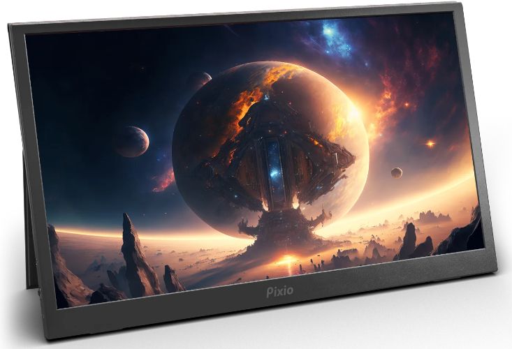 Pixio PX160 Premium Portable Gaming Monitor 15.6" - Black - 15.6 Inch