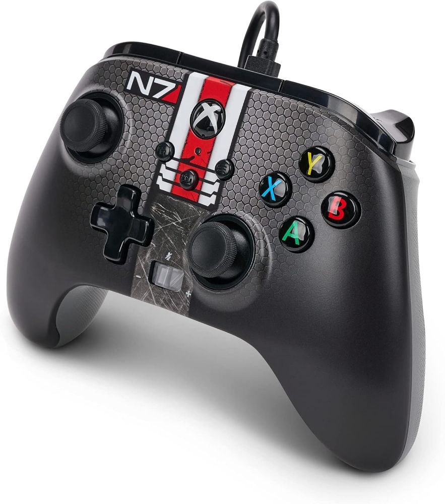 PowerA Enhanced Wired Controller for Xbox Series X|S - Mass Effect N7