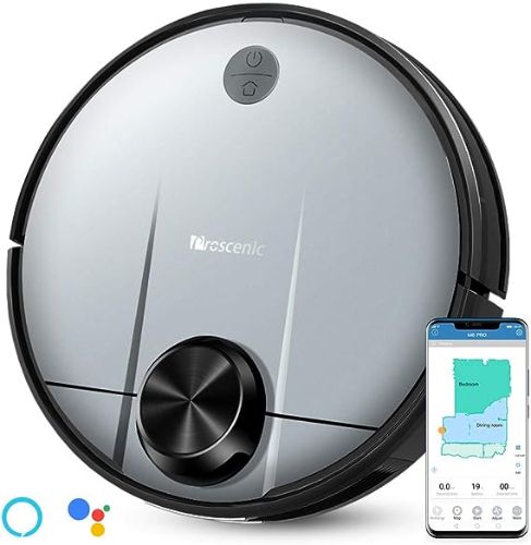 Proscenic M6 PRO Robot Vacuum Cleaner and Mop - Gray