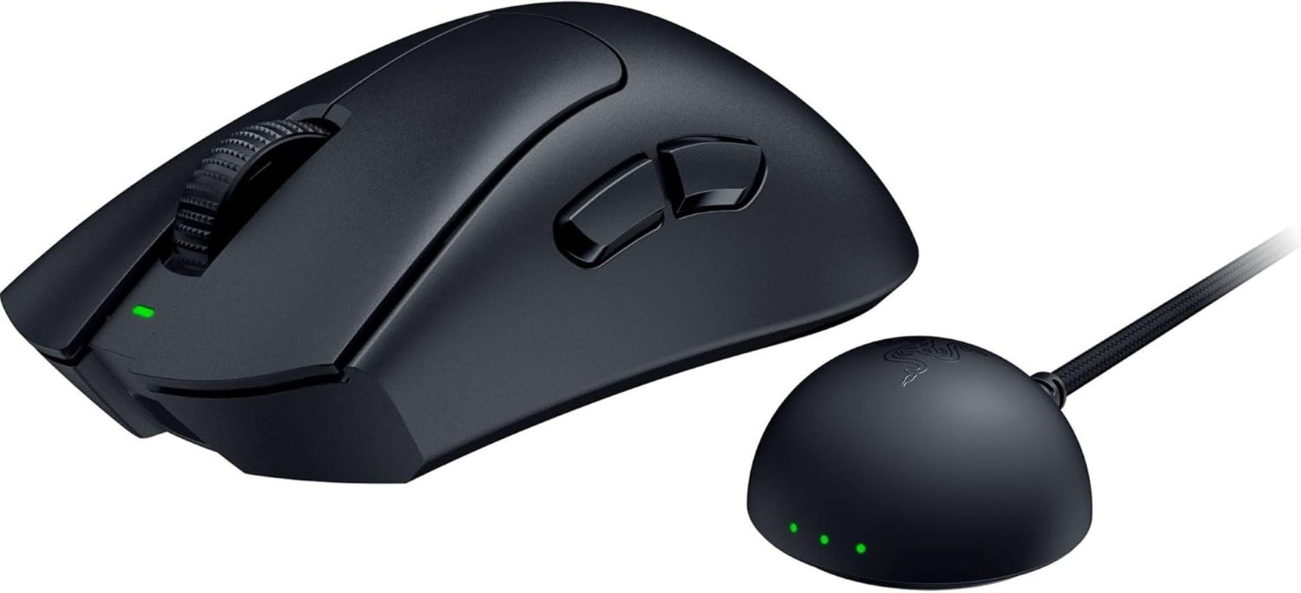 Razer DeathAdder V4 Pro Wireless Gaming Mouse - Black