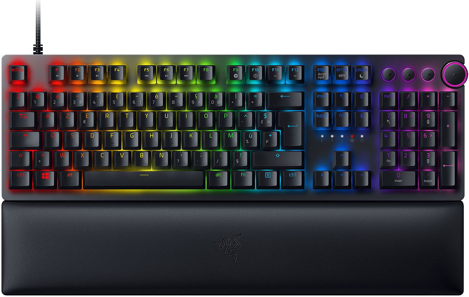 Razer Huntsman V2 Optical Gaming Keyboard - Black (Linear Optical Switch)