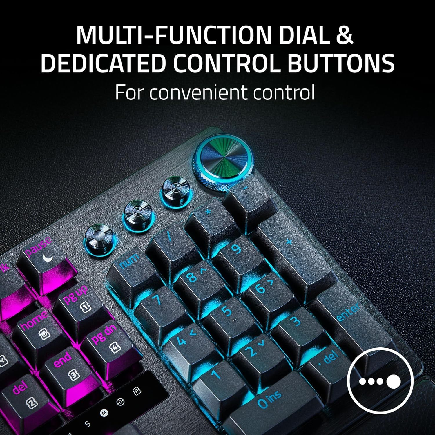 Razer Huntsman V3 Pro Full Size Gaming Keyboard - Black