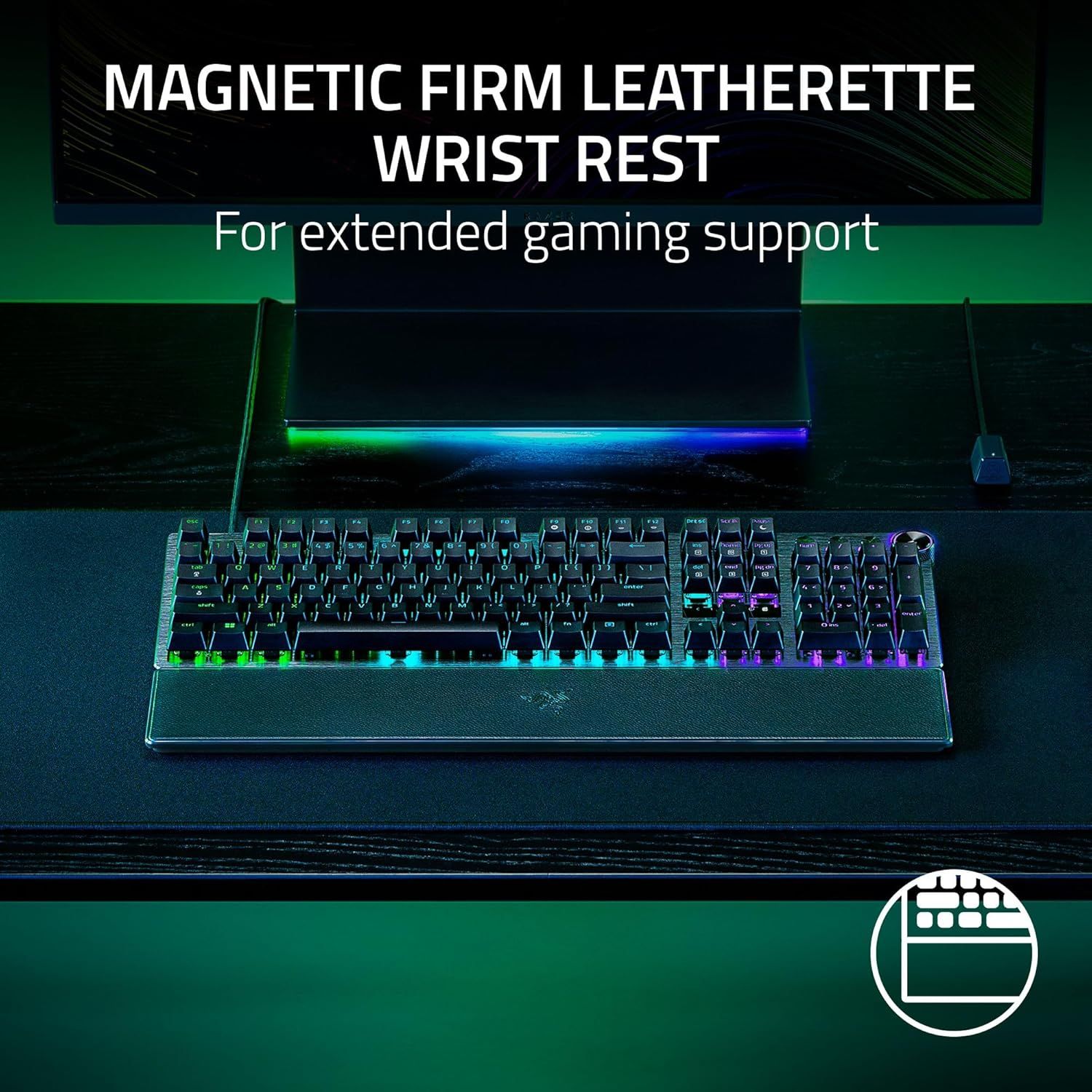 Razer Huntsman V3 Pro Full Size Gaming Keyboard - Black