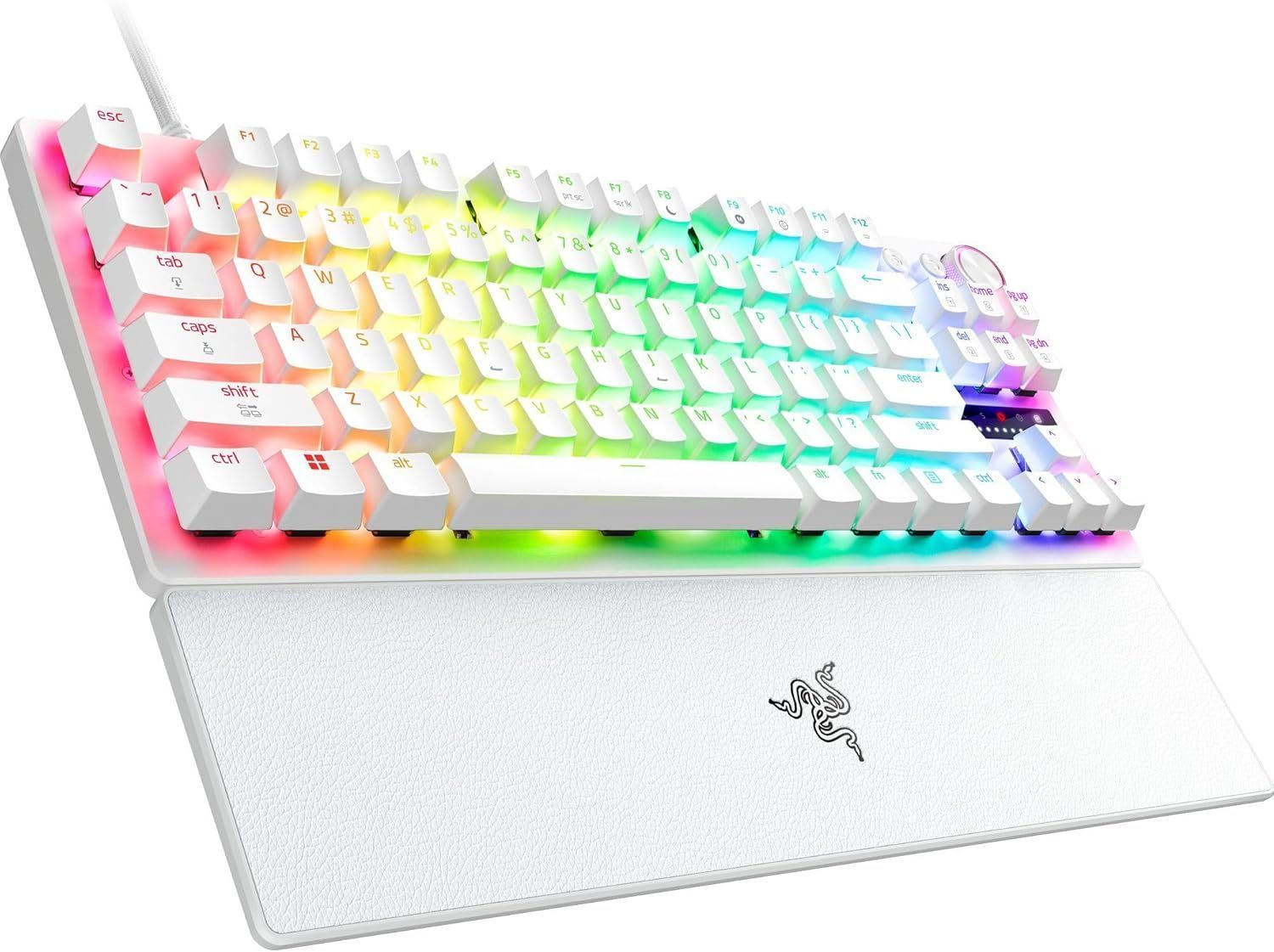 Razer Huntsman V3 Pro TKL 8KHz Gaming Keyboard - White
