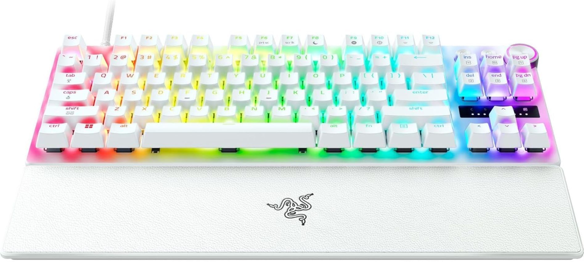 Razer Huntsman V3 Pro TKL 8KHz Gaming Keyboard - White